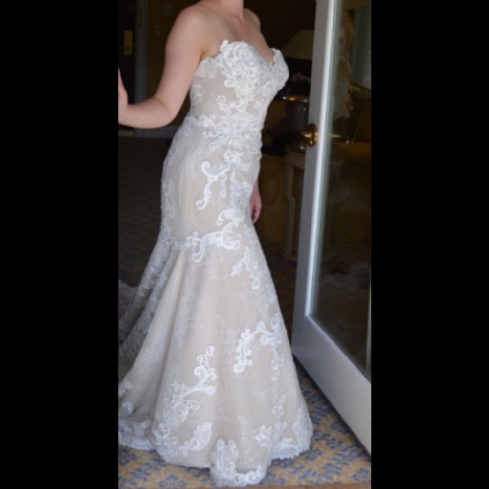 Matthew Christopher Daniella Wedding Dress (ivory)